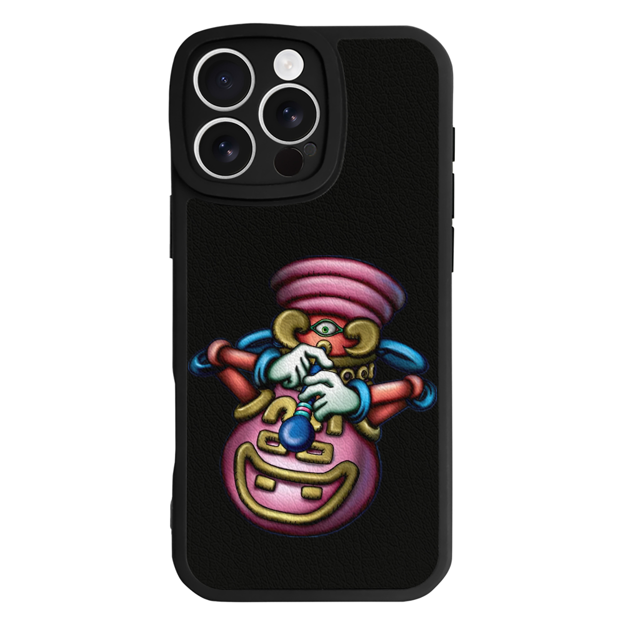 （画像用） 遊☆戯☆王 Yu-Gi-Oh! 【iPhone 16シリーズ対応】シリコンスマホケース（レザー調） 材質：シリコン